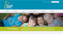 Desktop Screenshot of growingspine.org
